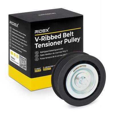 V-Ribbed Belt Deflection Guide Pulley RIDEX 312D0090 312D0090 - photo 2