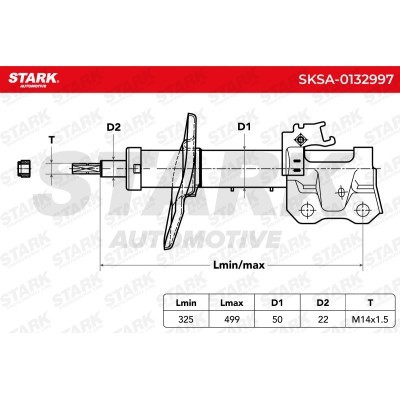 Shock Absorber Stark SKSA-0132997 SKSA-0132997 - photo 7