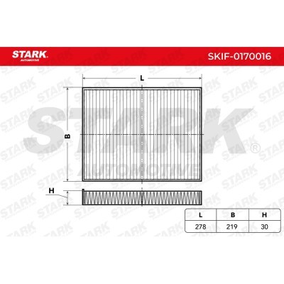 Cabin Air Filter Stark SKIF-0170016 SKIF-0170016 - photo 3