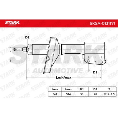 Shock Absorber Stark SKSA-0131171 SKSA-0131171 - photo 3