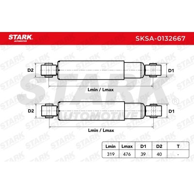 Shock Absorber Stark SKSA-0132667 SKSA-0132667 - photo 3