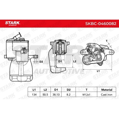 Brake Caliper Stark SKBC-0460082 SKBC-0460082 - photo 7
