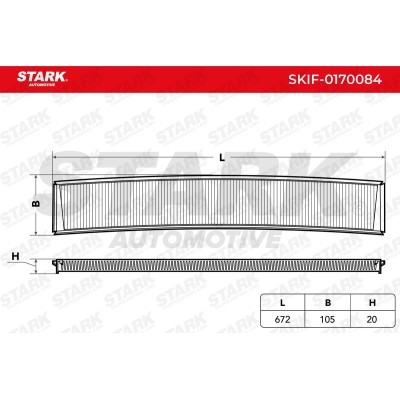 Cabin Air Filter Stark SKIF-0170084 SKIF-0170084 - photo 3