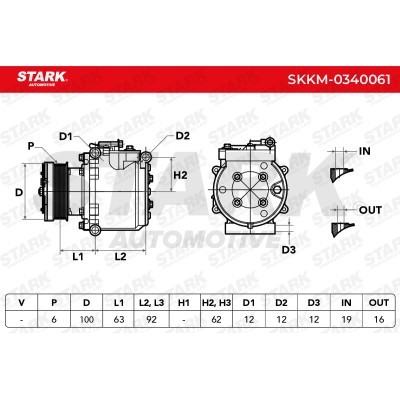 Compressor, Air Conditioning SKKM-0340061 - photo 6