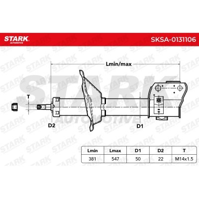 Shock Absorber Stark SKSA-0131106 SKSA-0131106 - photo 3