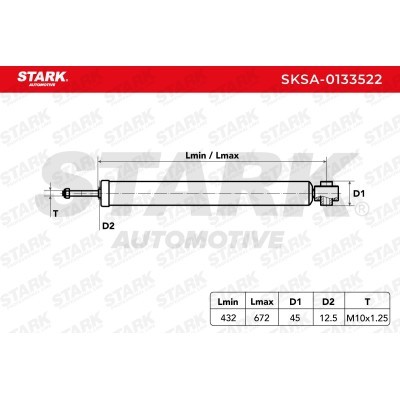 Shock Absorber Stark SKSA-0133522 SKSA-0133522 - photo 5