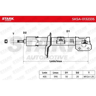 Shock Absorber Stark SKSA-0132335 SKSA-0132335 - photo 5