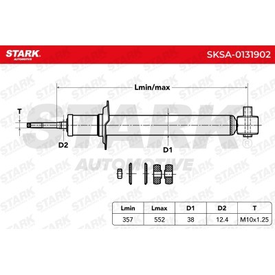 Shock Absorber Stark SKSA-0131902 SKSA-0131902 - photo 8