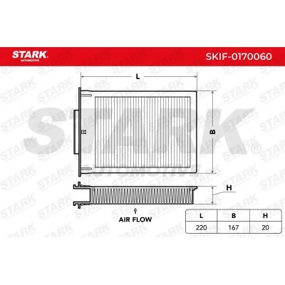 Cabin Air Filter Stark SKIF-0170060 SKIF-0170060 - photo 2