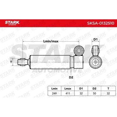 Shock Absorber Stark SKSA-0132510 SKSA-0132510 - photo 7