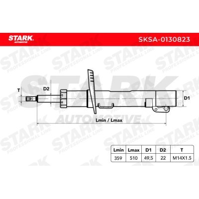 Shock Absorber Stark SKSA-0130823 SKSA-0130823 - photo 3
