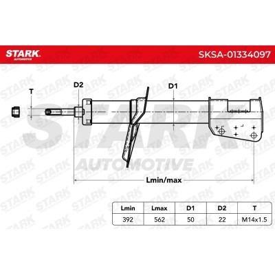 Shock Absorber Stark SKSA-01334097 SKSA-01334097 - photo 7