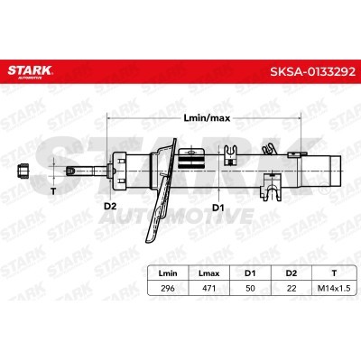 Shock Absorber Stark SKSA-0133292 SKSA-0133292 - photo 7