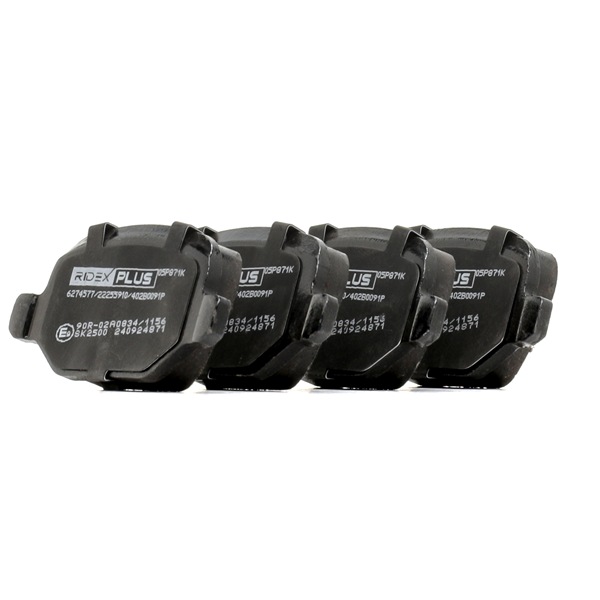 Brake Pads Set RIDEX 402B0091P 402B0091P - photo 1