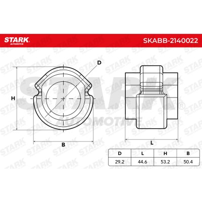 Stabiliser Bar Mounting Stark SKABB-2140022 SKABB-2140022 - photo 5