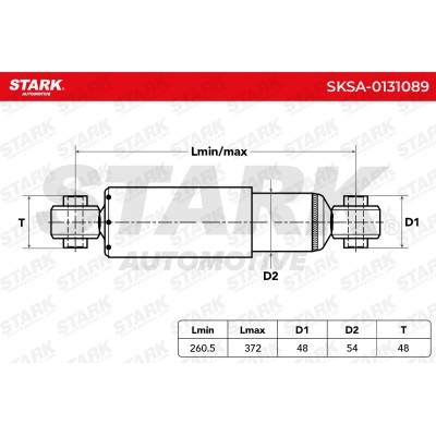 Shock Absorber Stark SKSA-0131089 SKSA-0131089 - photo 3