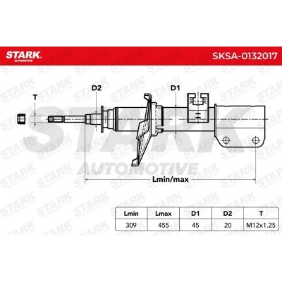 Shock Absorber Stark SKSA-0132017 SKSA-0132017 - photo 3
