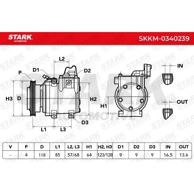 Compressor, Air Conditioning SKKM-0340239 - photo 7