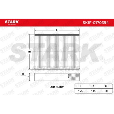 Cabin Air Filter Stark SKIF-0170394 SKIF-0170394 - photo 5