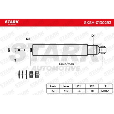 Shock Absorber Stark SKSA-0130293 SKSA-0130293 - photo 6