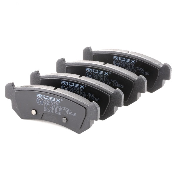 Brake Pads Set RIDEX 402B0198 402B0198 - photo 1