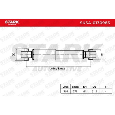 Shock Absorber Stark SKSA-0130983 SKSA-0130983 - photo 3