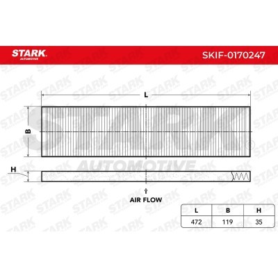 Cabin Air Filter Stark SKIF-0170247 SKIF-0170247 - photo 2