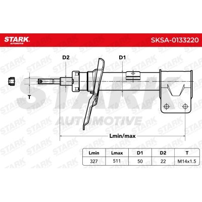 Shock Absorber Stark SKSA-0133220 SKSA-0133220 - photo 6