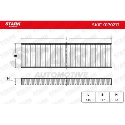Cabin Air Filter Stark SKIF-0170213 SKIF-0170213 - photo 3