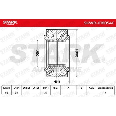 Wheel Bearing Stark SKWB-0180540 SKWB-0180540 - photo 6