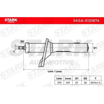 Shock Absorber Stark SKSA-0131874 SKSA-0131874 - photo 5
