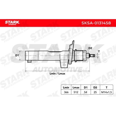 Shock Absorber Stark SKSA-0131458 SKSA-0131458 - photo 8