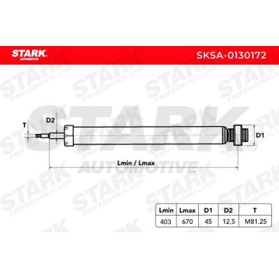 Shock Absorber Stark SKSA-0130172 SKSA-0130172 - photo 3