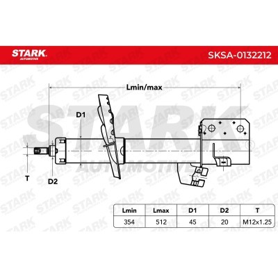 Shock Absorber Stark SKSA-0132212 SKSA-0132212 - photo 4