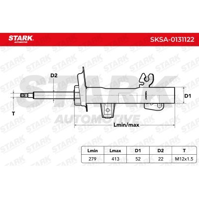 Shock Absorber Stark SKSA-0131122 SKSA-0131122 - photo 3