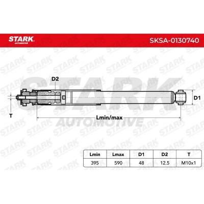 Shock Absorber Stark SKSA-0130740 SKSA-0130740 - photo 3