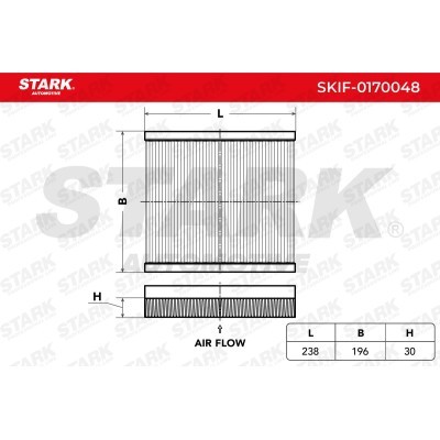Cabin Air Filter Stark SKIF-0170048 SKIF-0170048 - photo 4
