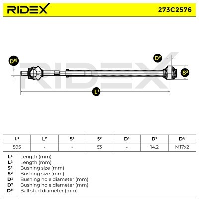 Control Arm RIDEX 273C2576 273C2576 - photo 7