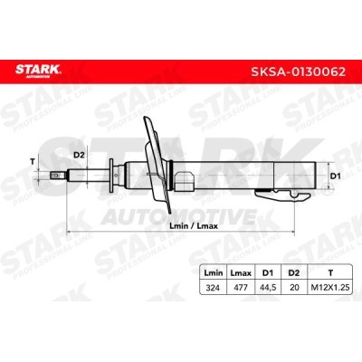 Shock Absorber Stark SKSA-0130062 SKSA-0130062 - photo 4