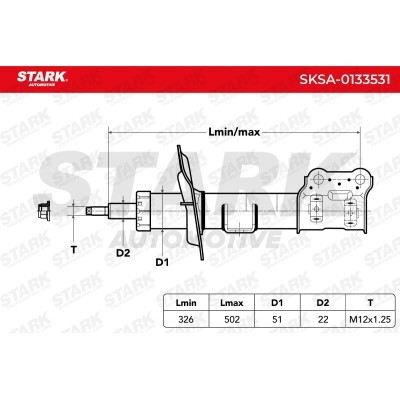 Shock Absorber Stark SKSA-0133531 SKSA-0133531 - photo 6