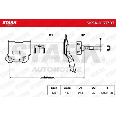 Shock Absorber Stark SKSA-0133303 SKSA-0133303 - photo 7