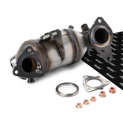 Catalytic converter RIDEX 429C1072 429C1072 - photo 2