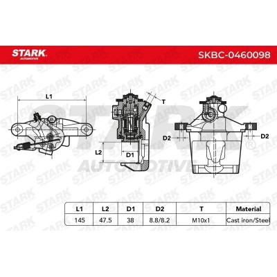 Brake Caliper Stark SKBC-0460098 SKBC-0460098 - photo 4
