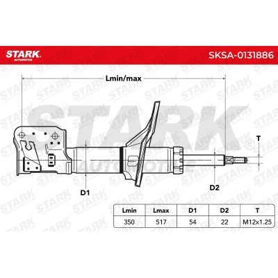 Shock Absorber Stark SKSA-0131886 SKSA-0131886 - photo 3