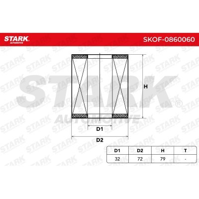 Oil Filter Stark SKOF-0860060 SKOF-0860060 - photo 6