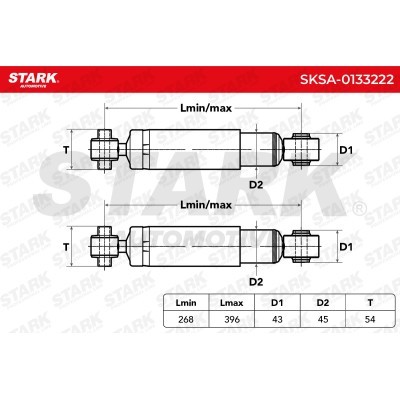 Shock Absorber Stark SKSA-0133222 SKSA-0133222 - photo 6