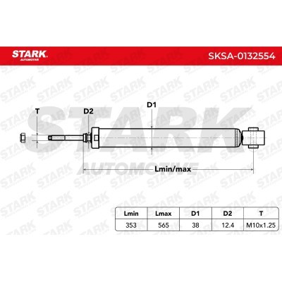 Shock Absorber Stark SKSA-0132554 SKSA-0132554 - photo 3