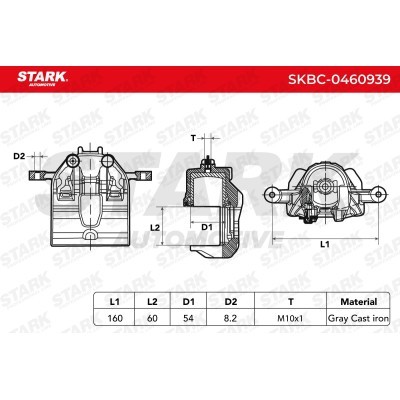 Brake Caliper Stark SKBC-0460939 SKBC-0460939 - photo 6