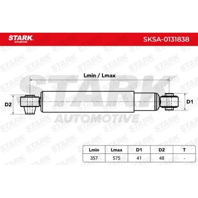 Shock Absorber Stark SKSA-0131838 SKSA-0131838 - photo 5