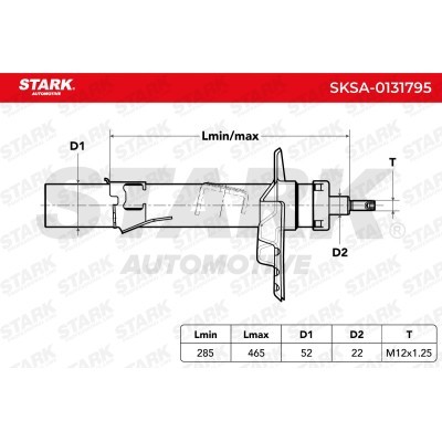 Shock Absorber Stark SKSA-0131795 SKSA-0131795 - photo 3